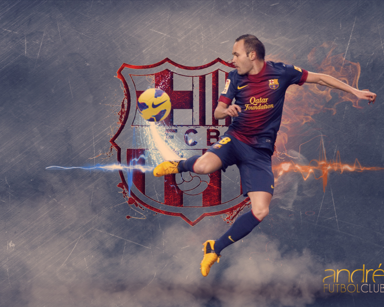 Футболист Барселоны Андрес Иньеста