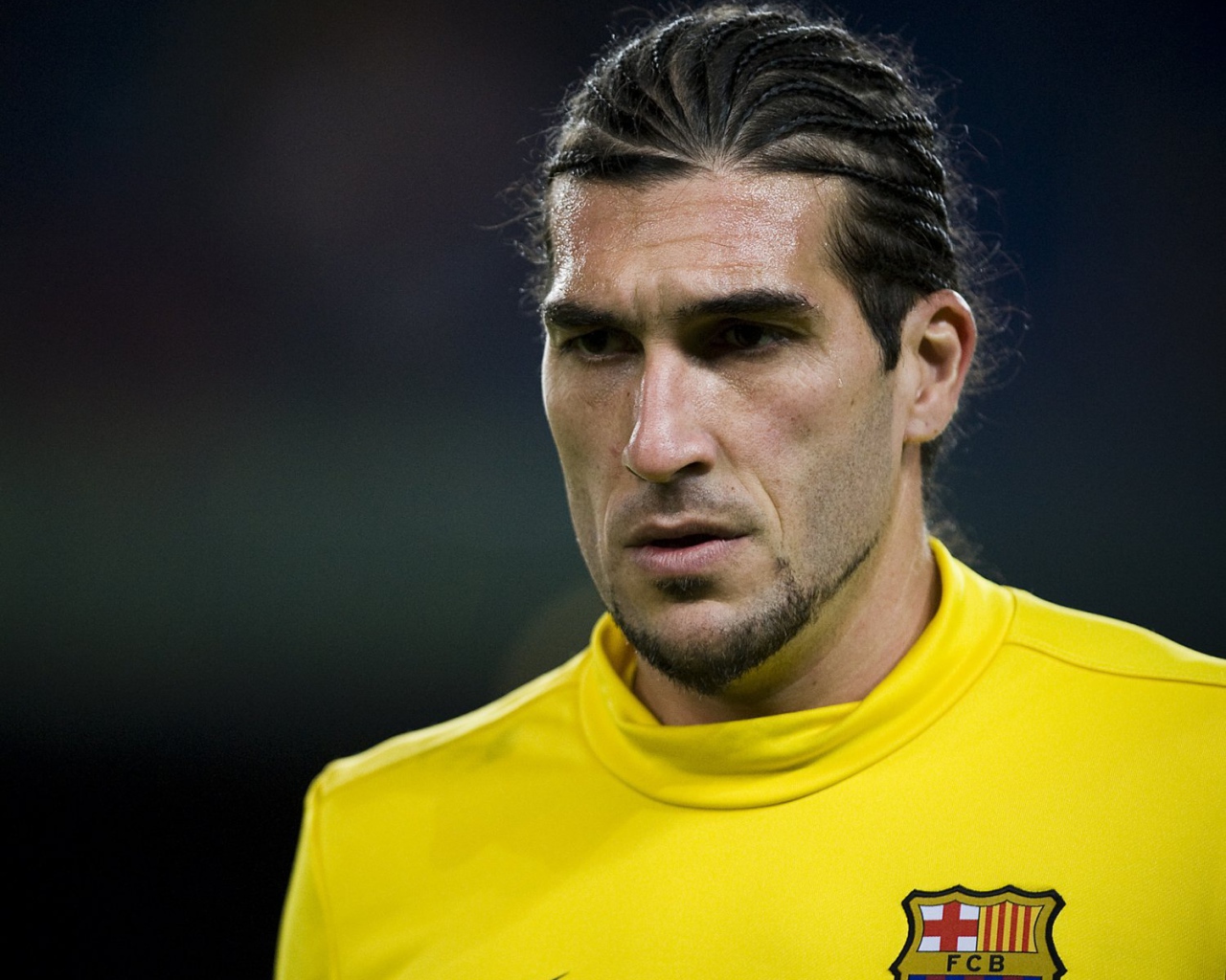 Футболист Барселоны Хосе Пинто