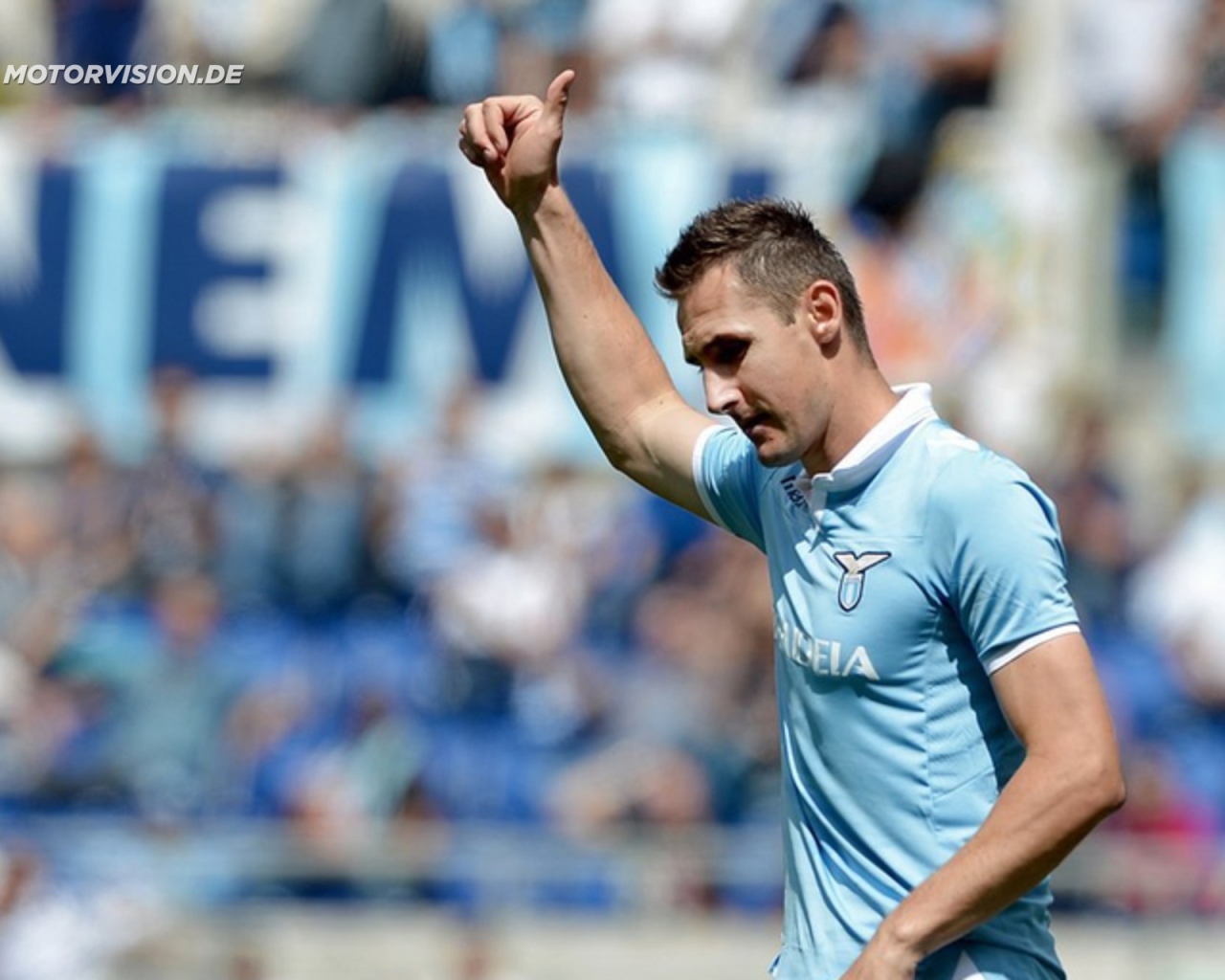  Футболист Лацио Мирослав Клозе