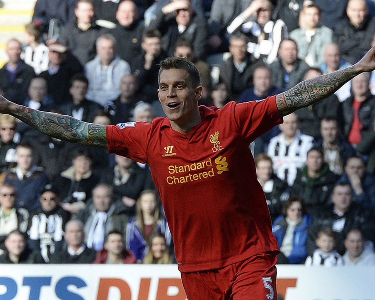 Футболист Ливерпуля Даниэль Аггер забил гол