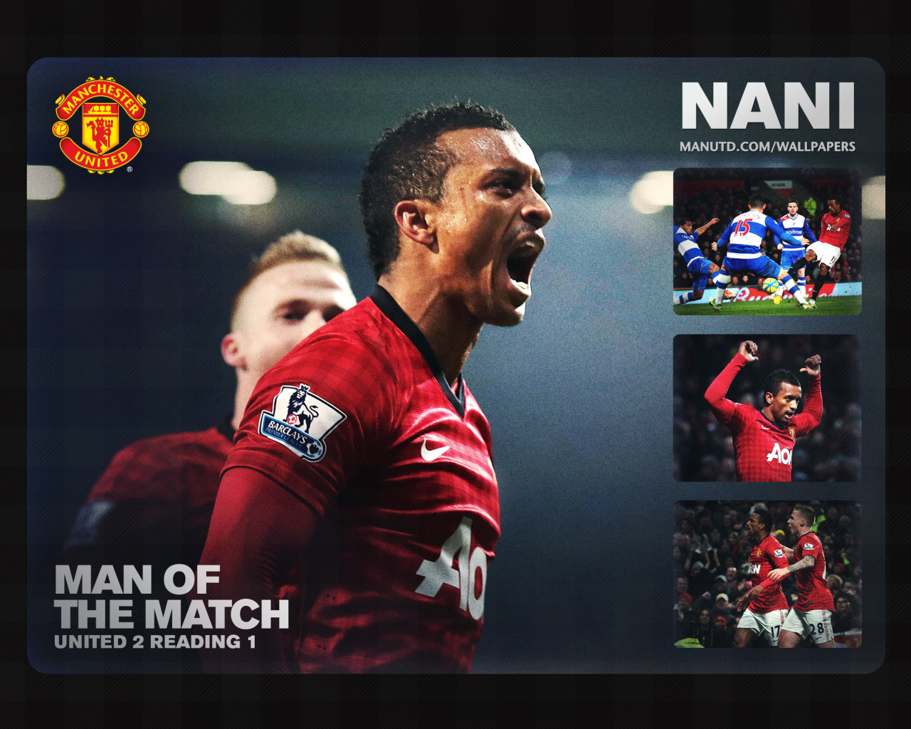 Футболист Манчестер Юнайтед Луиш Нани человек матча