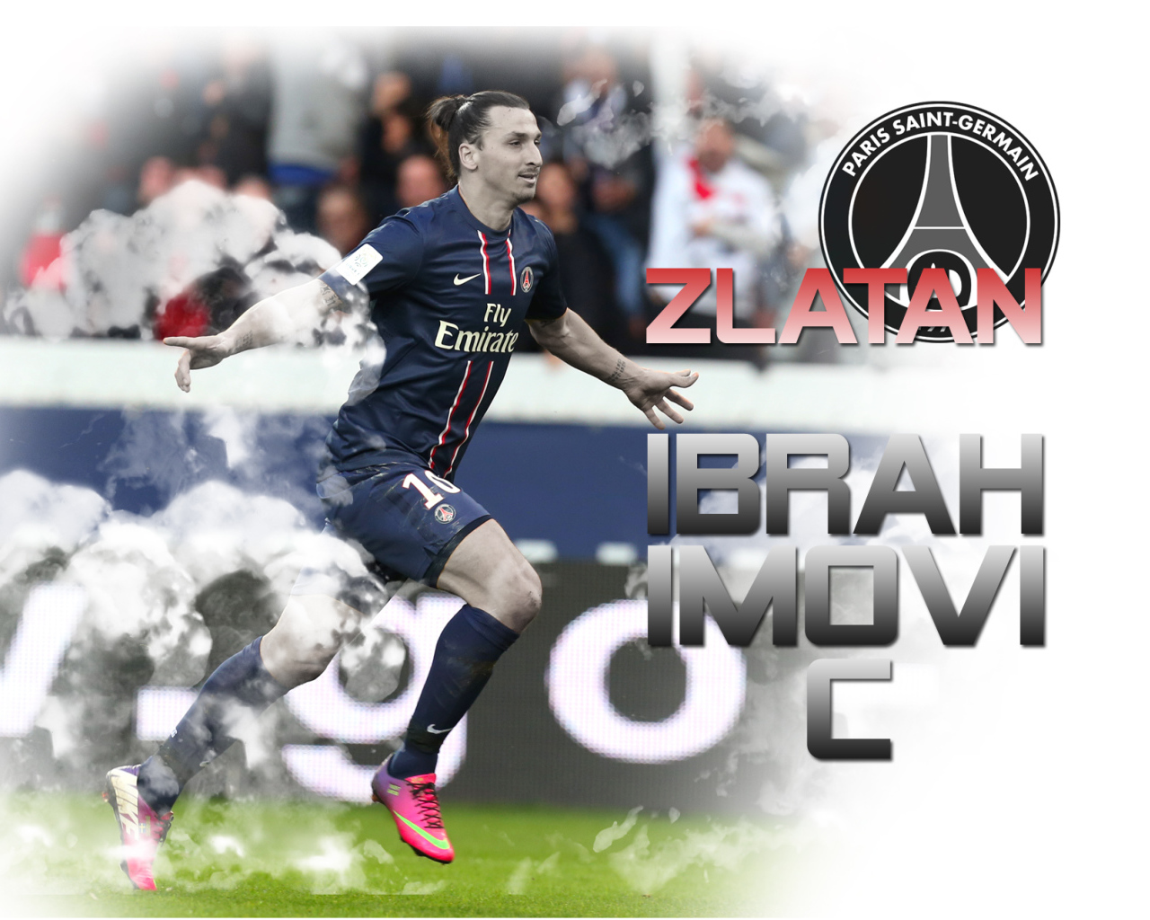  Футболист ПСЖ Златан Ибрагимович летит