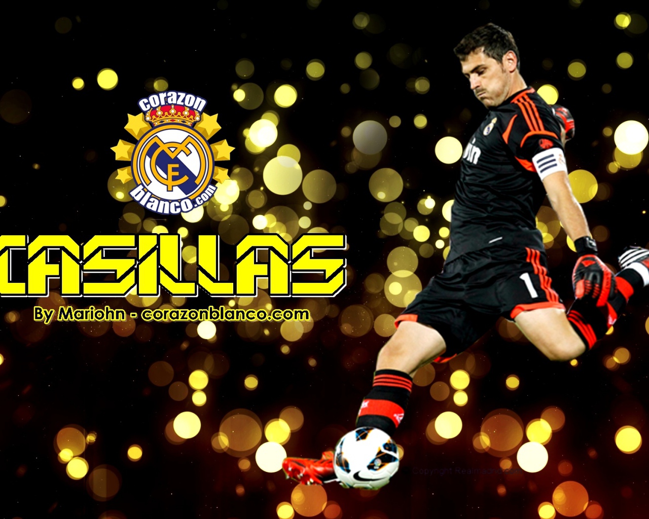 Голкипер Реал Мадрида Икер Касильяс
