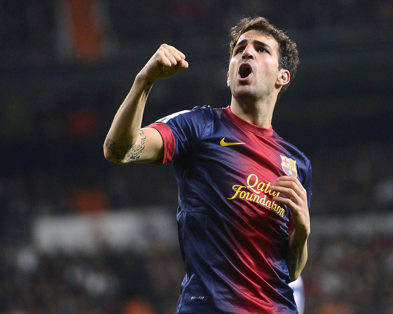 Полузащитник Барселоны Франсеск Фабрегас выиграл игру
