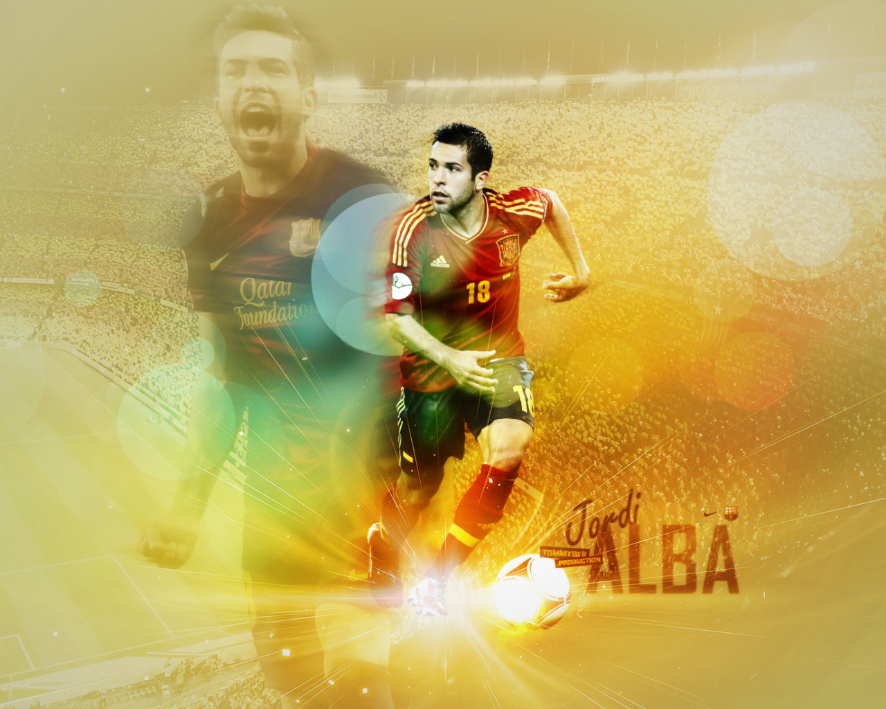  Полузащитник Барселоны Хорди Альба