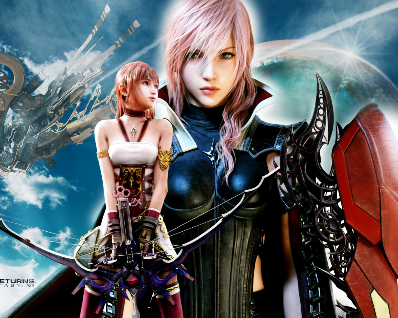 Героиня в игре Final Fantasy XV