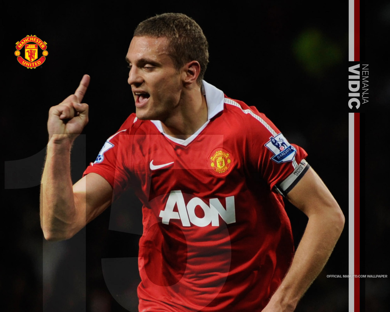 Незаменимый защитник Манчестер Юнайтед Неманья Видич