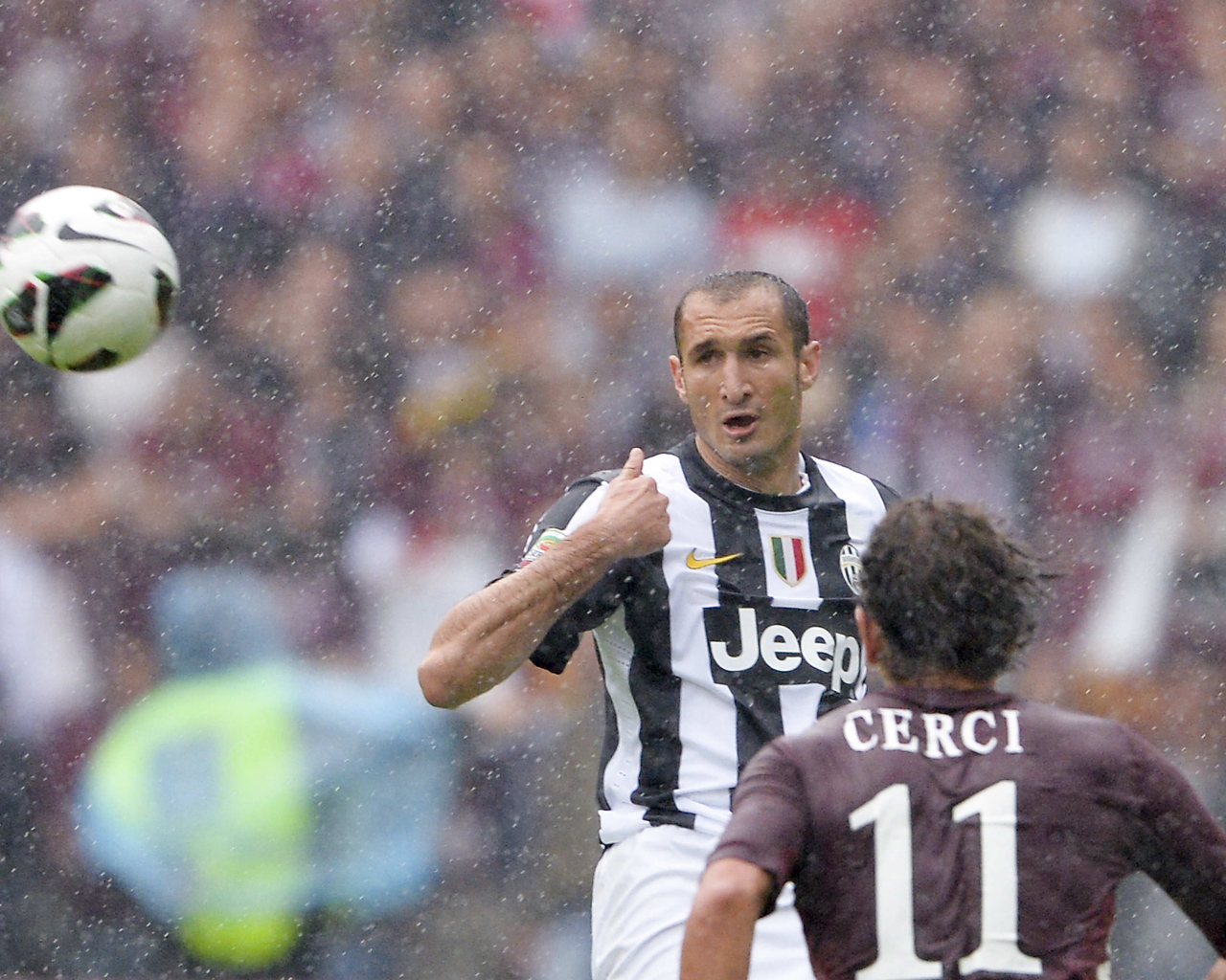 Незаменимый полузащитник Ювентуса Джорджо Кьеллини