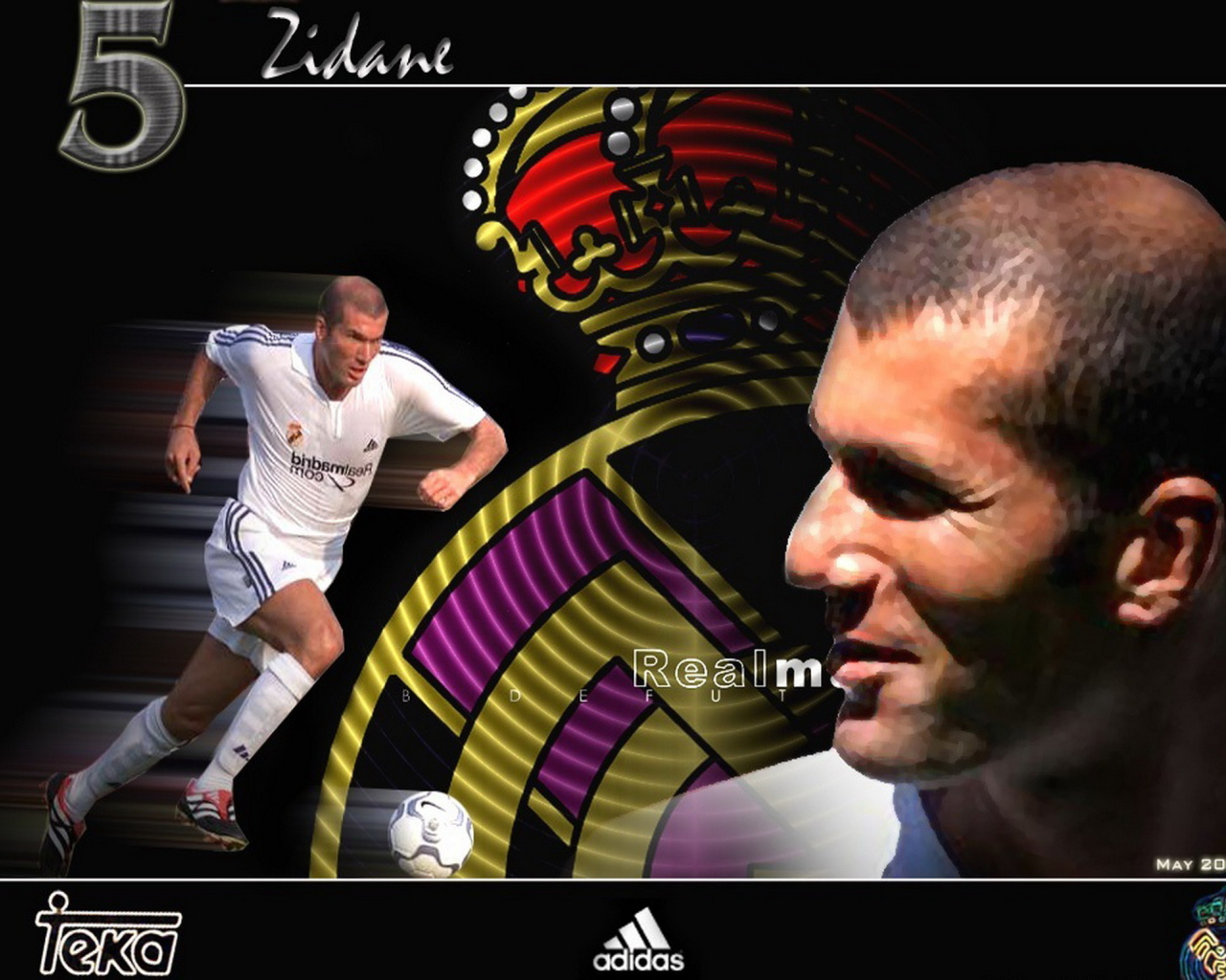  Легенда футбола Зинедин Зидан лучшие моменты