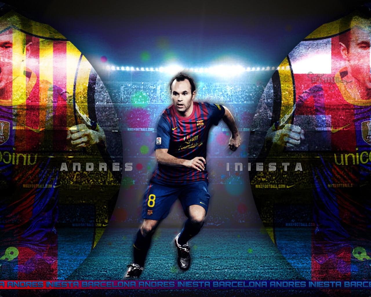 Полузащитник Барселоны Андрес Иньеста