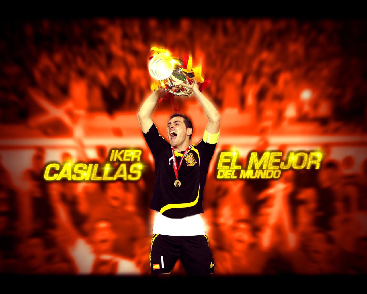 Игрок вратарь Реал Мадрида Икер Касильяс