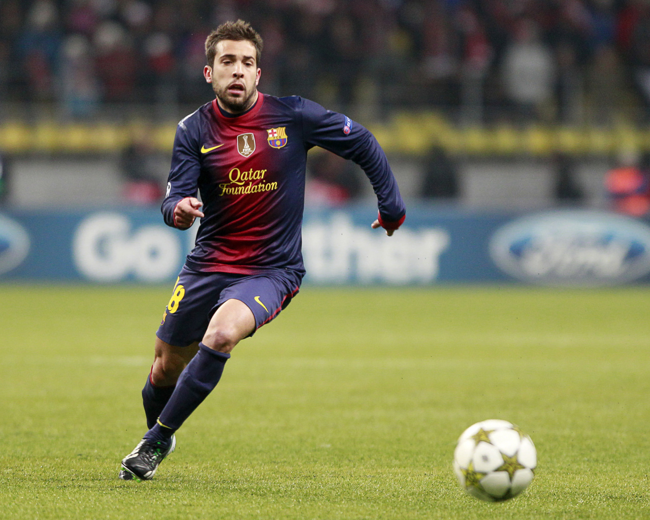 Игрок Барселоны Хорди Альба