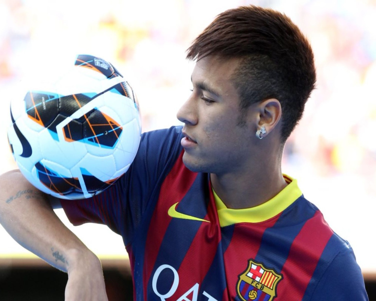 Игрок Барселоны Неймар