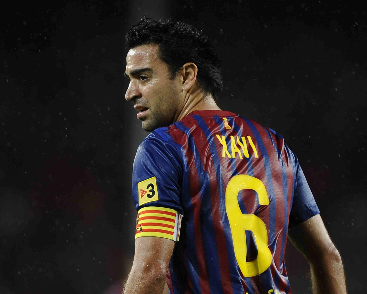 Игрок Барселоны Хави Эрнандес