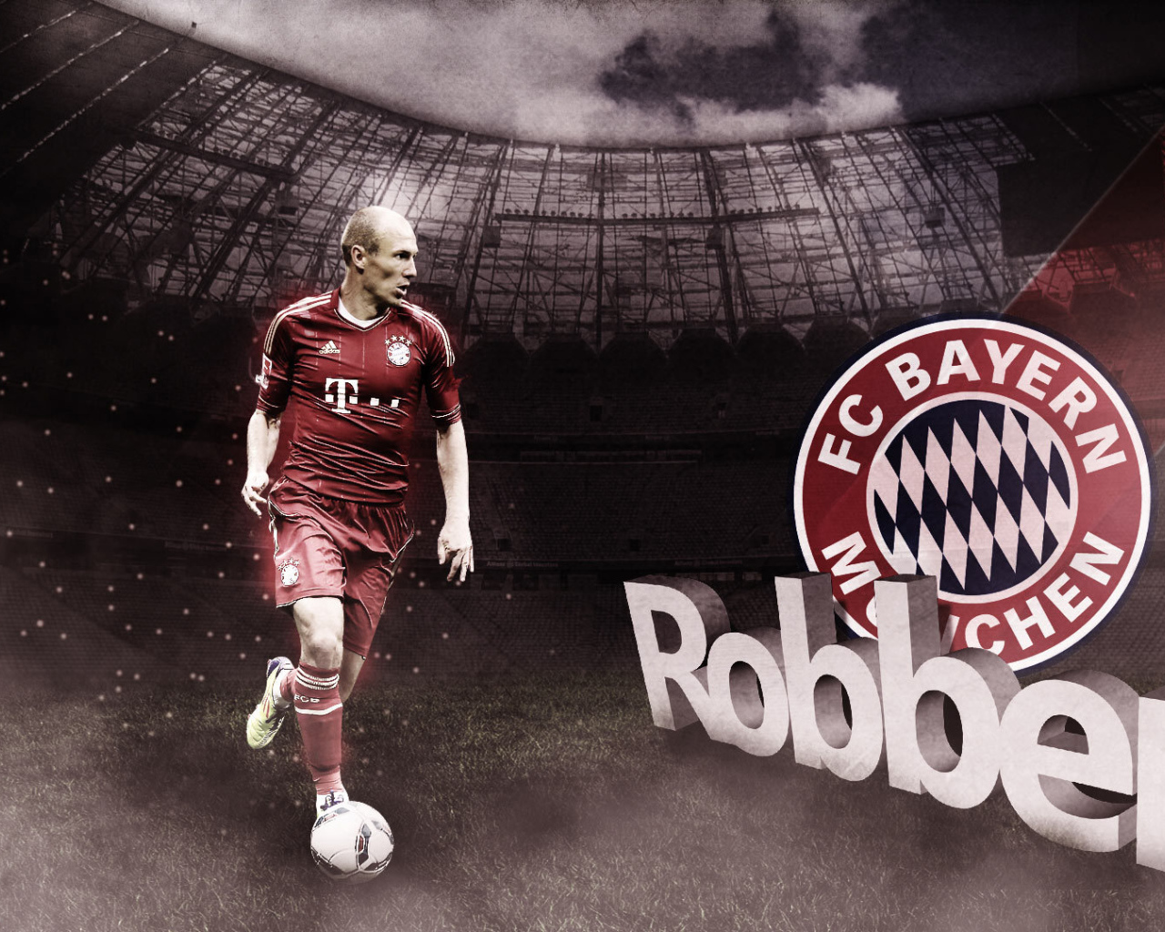 Игрок Баварии Арьен Роббен