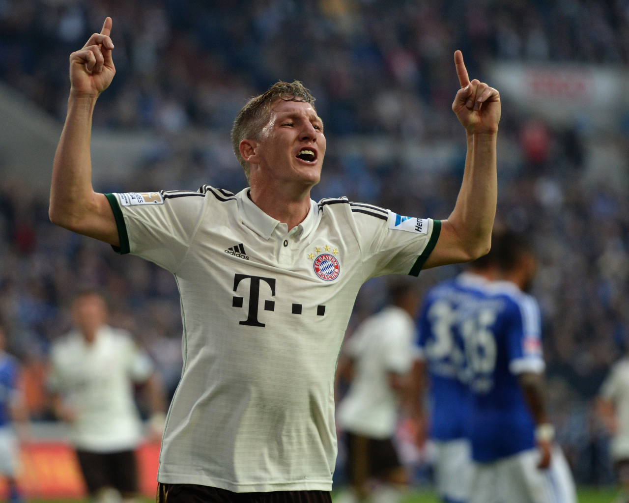 Игрок Баварии Бастиан Швайнштайгер