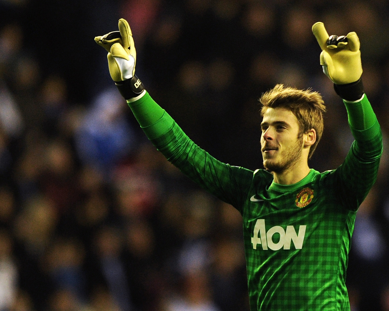 Игрок Манчестер Юнайтед Дэвид Де Хеа