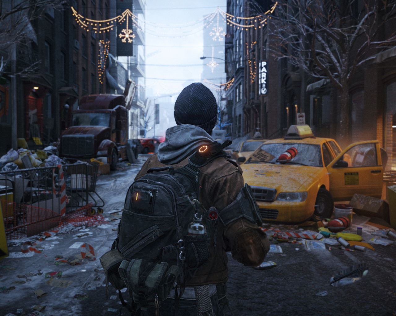 Tom Clancy's The division: ходьба на улицах города