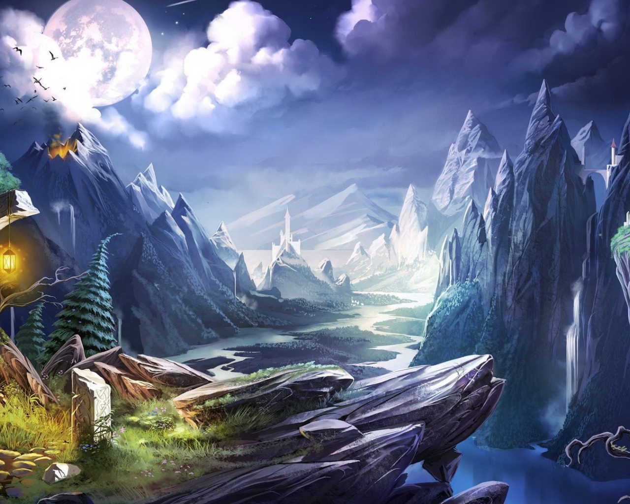 Trine 2 Complete Story: волшебный замок на холме