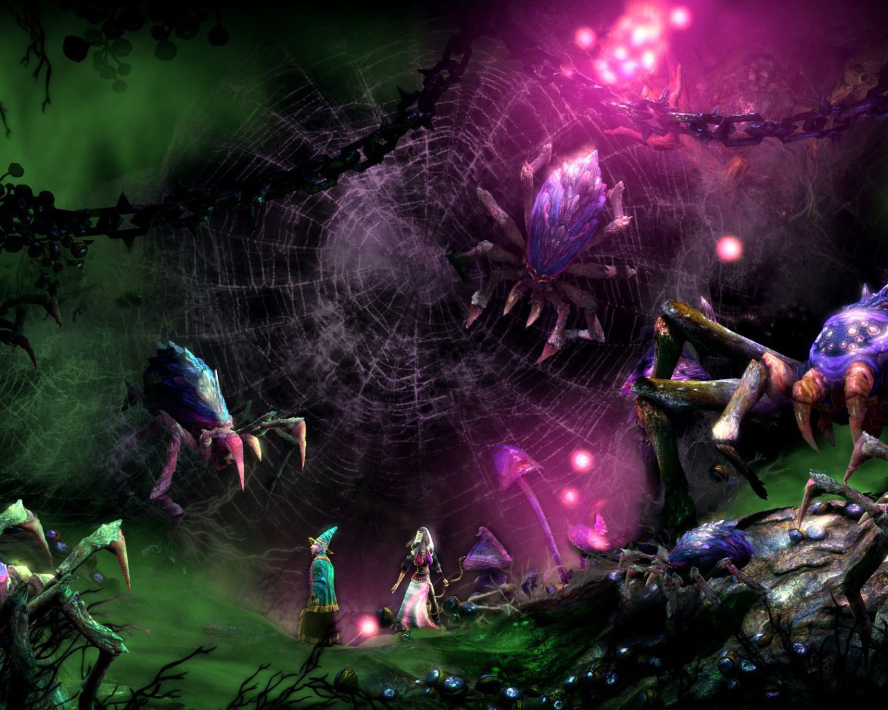 Trine 2 Complete Story: ловушка паука