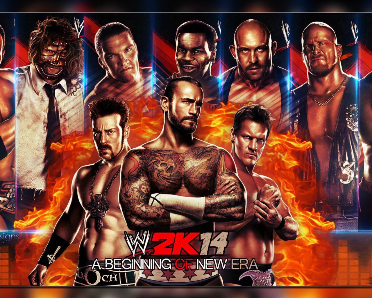 WWE 2K14: бойцы PS4 в ближайшее время