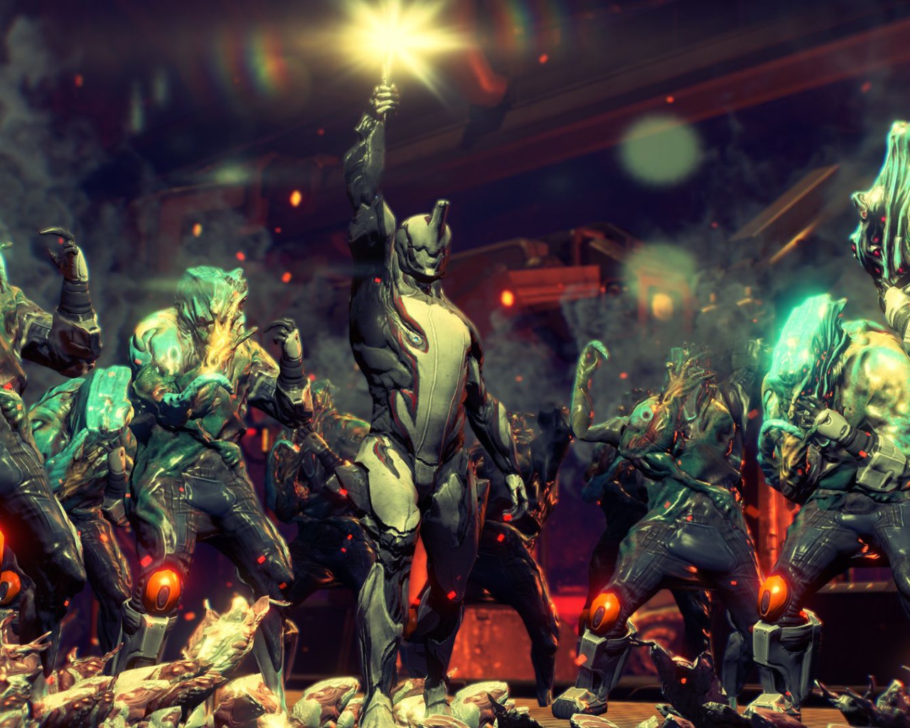 Warframe: убить пришельца мутанта еретика