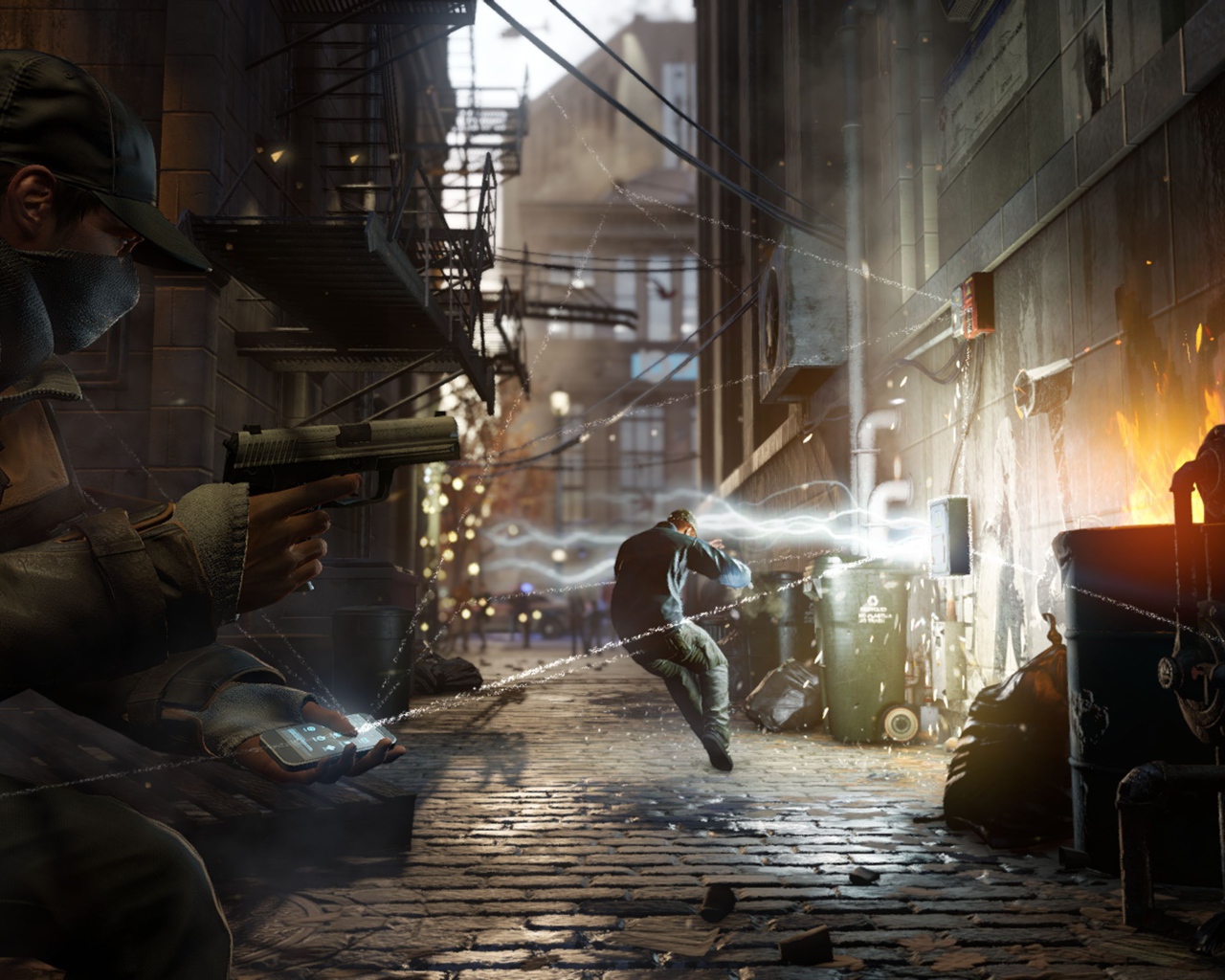 Watch Dogs: explosion