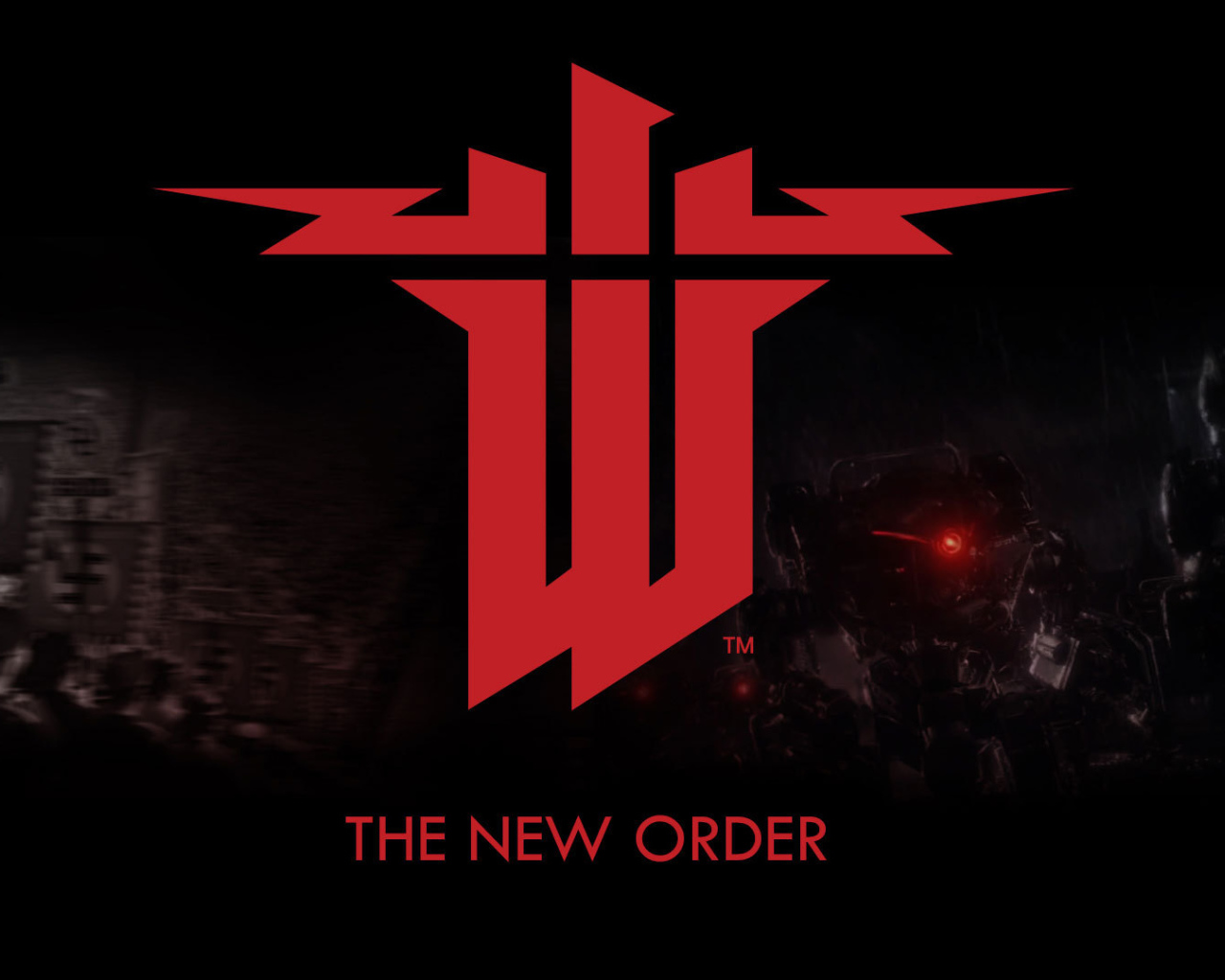 Wolfenstein New Order: логотипом игры