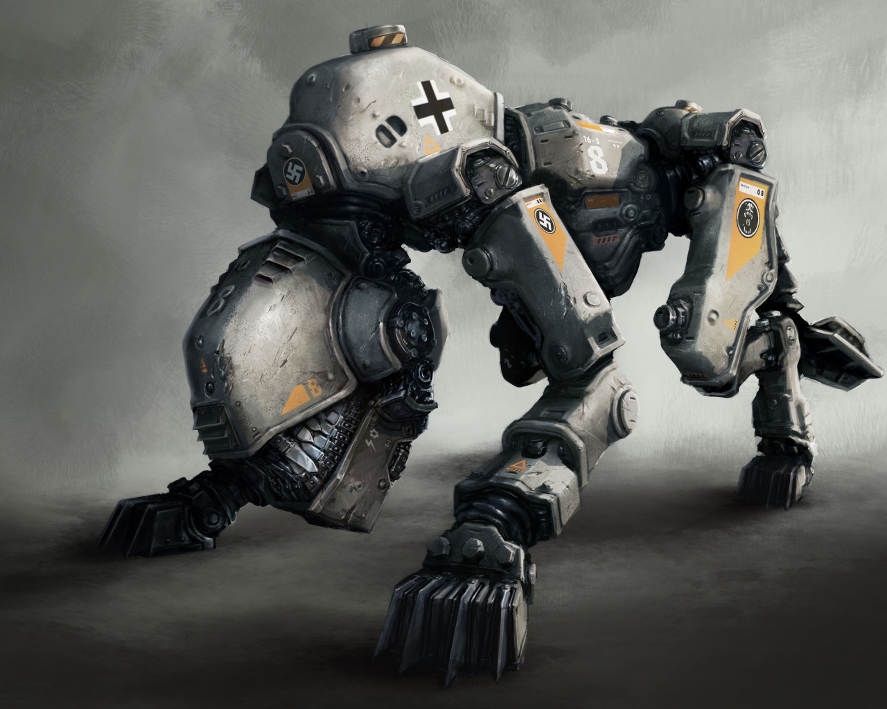 Wolfenstein New Order: робот собака