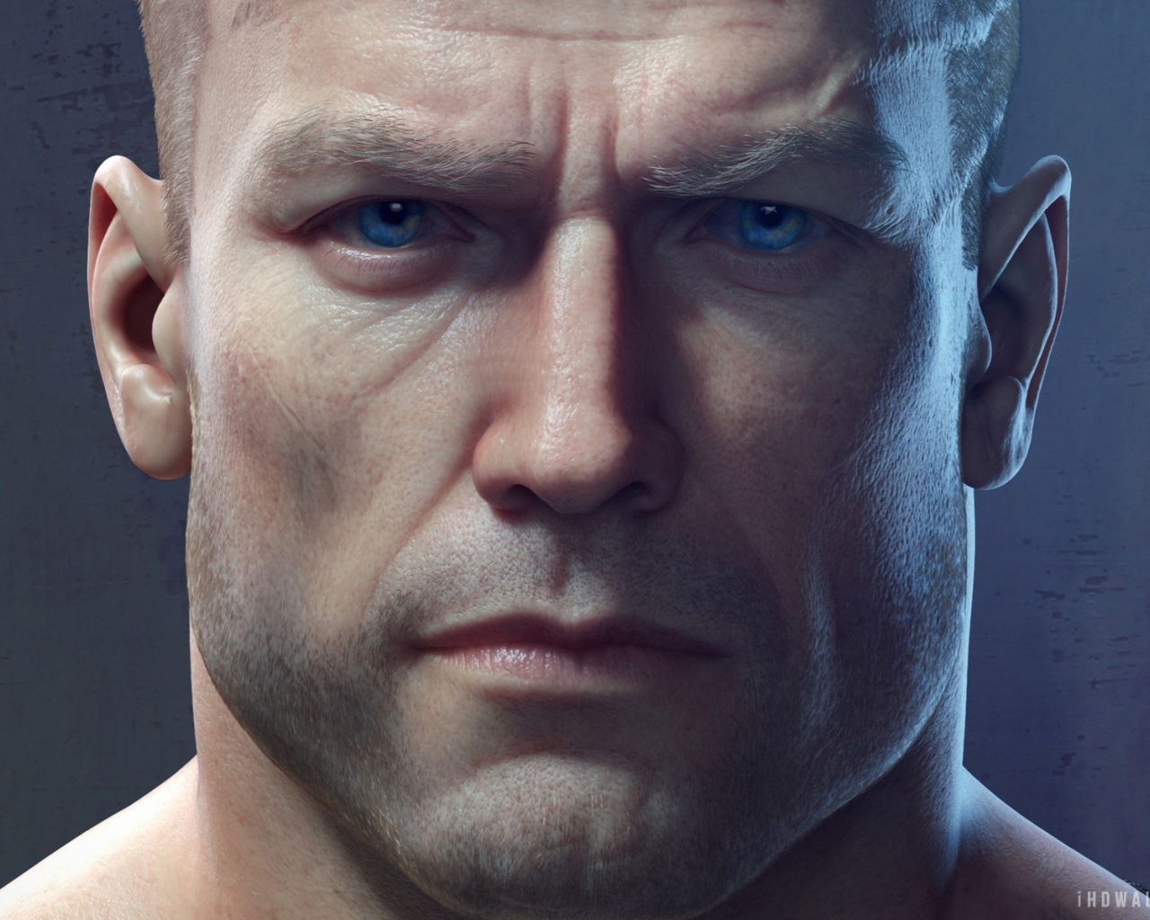 Wolfenstein лицо героя