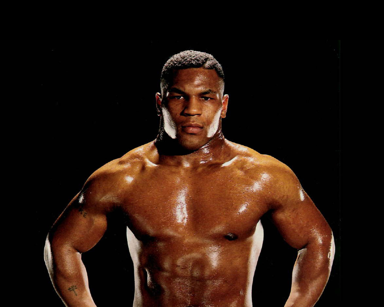 Молодой Майк Тайсон