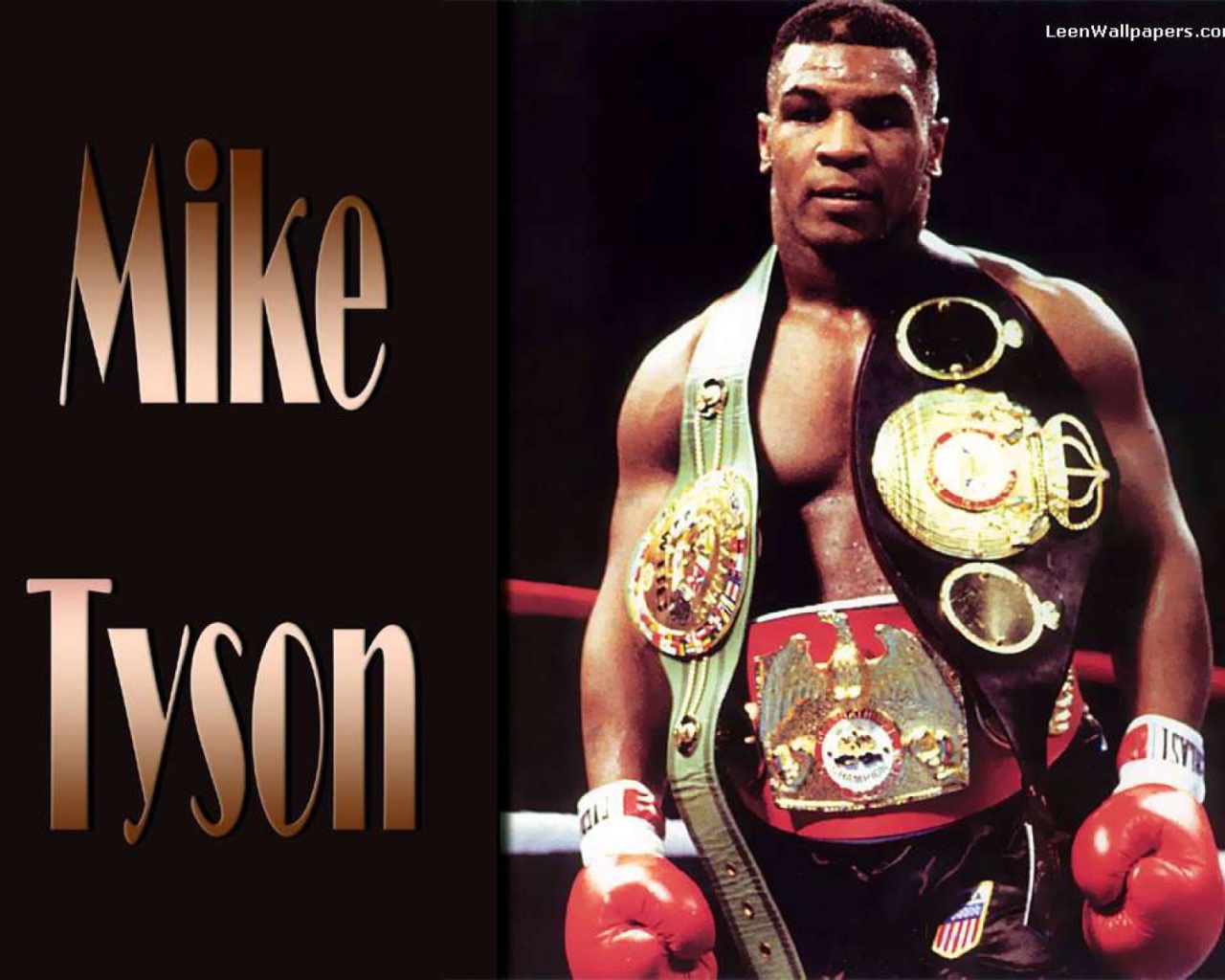 Молодой Майк Тайсон чемпион