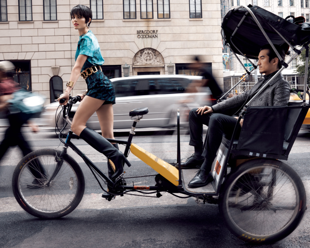 Креативная рекламная фотография