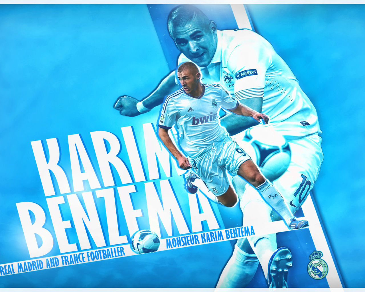  Игрок мадридского Реала Карим Бензема гордость Франции