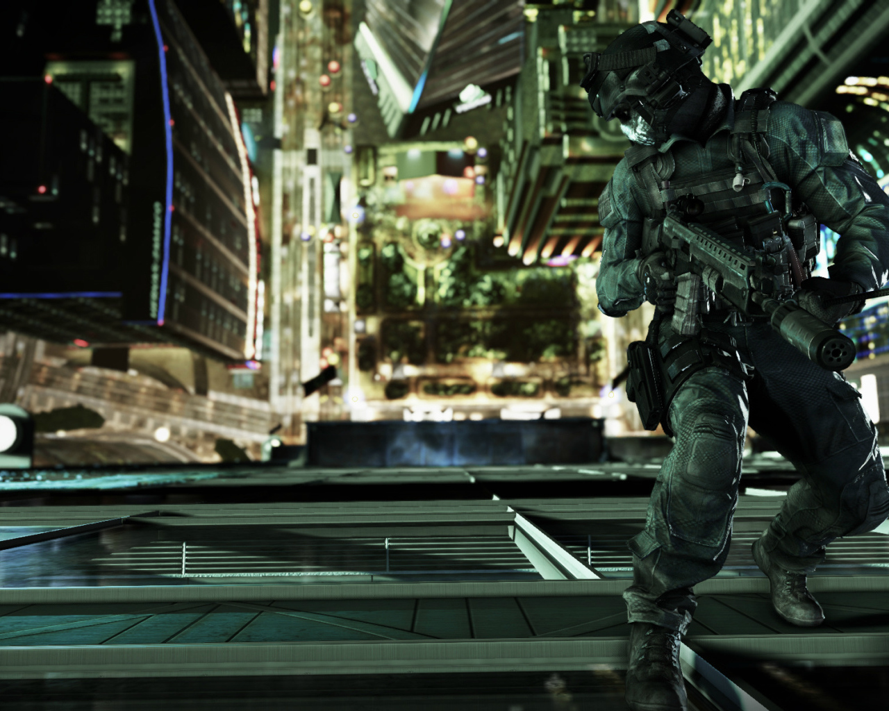 call of duty: ghost идет вниз