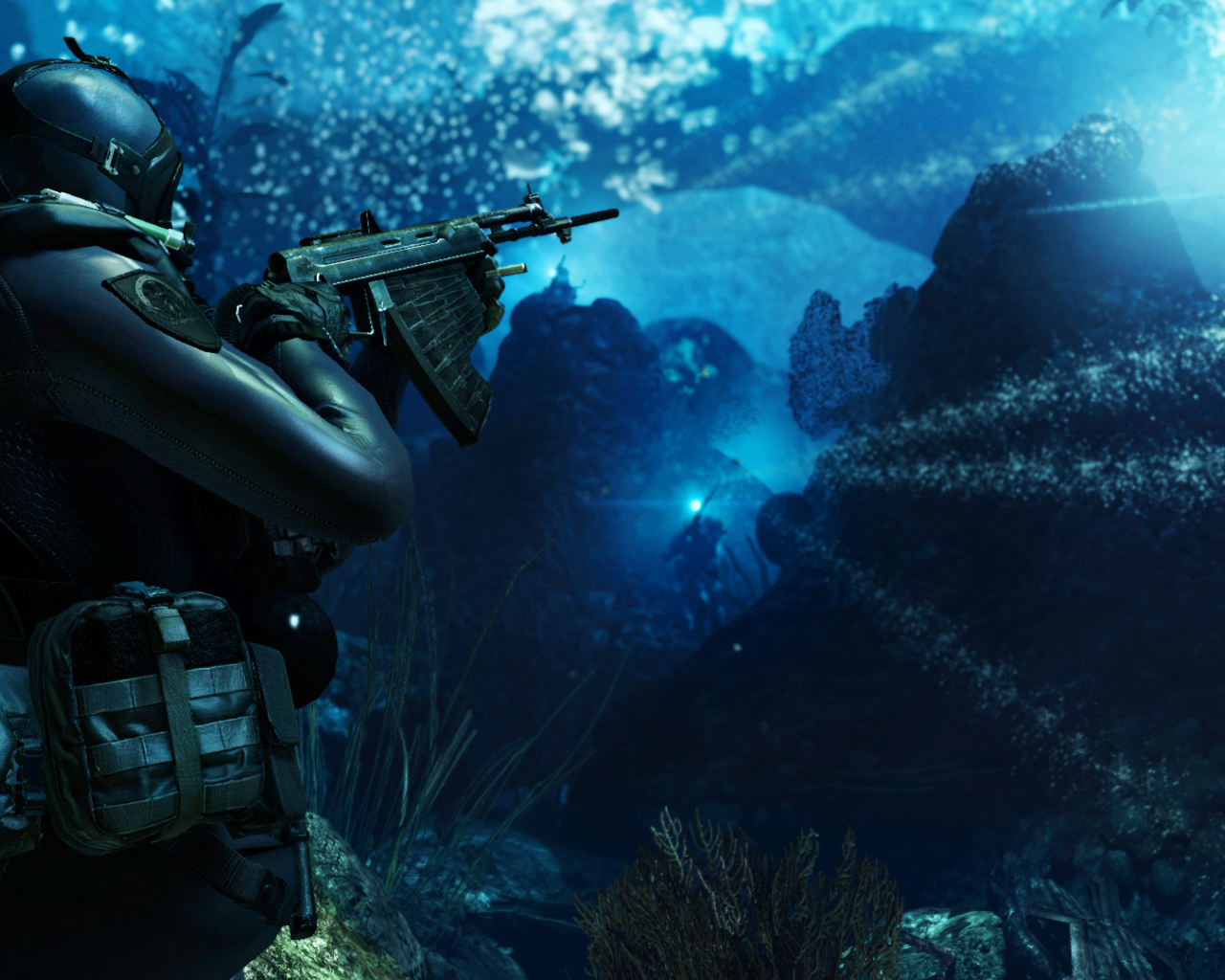 call of duty: ghosts in the underwater ambush