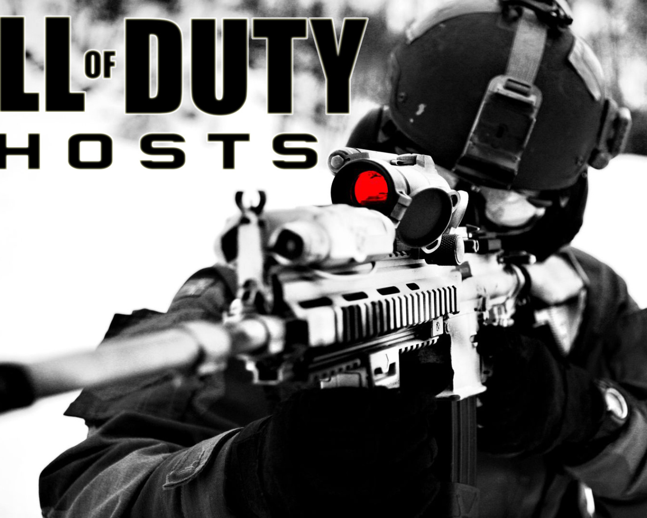 call of duty: ghosts снайпер