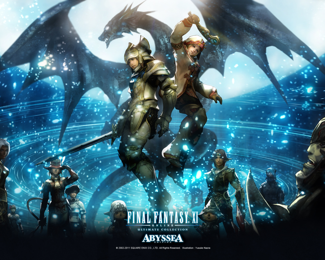 Заставка игры Final Fantasy hv