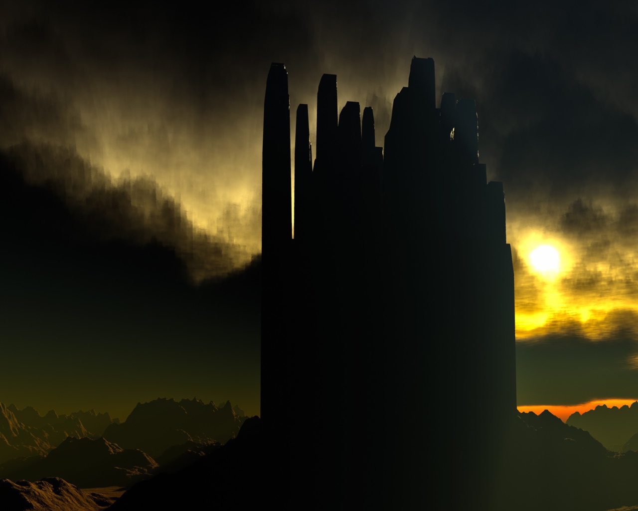 Инопланетный город