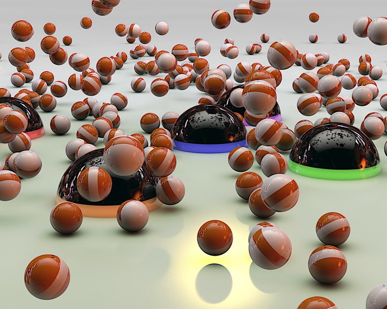 Прыгающие шарики