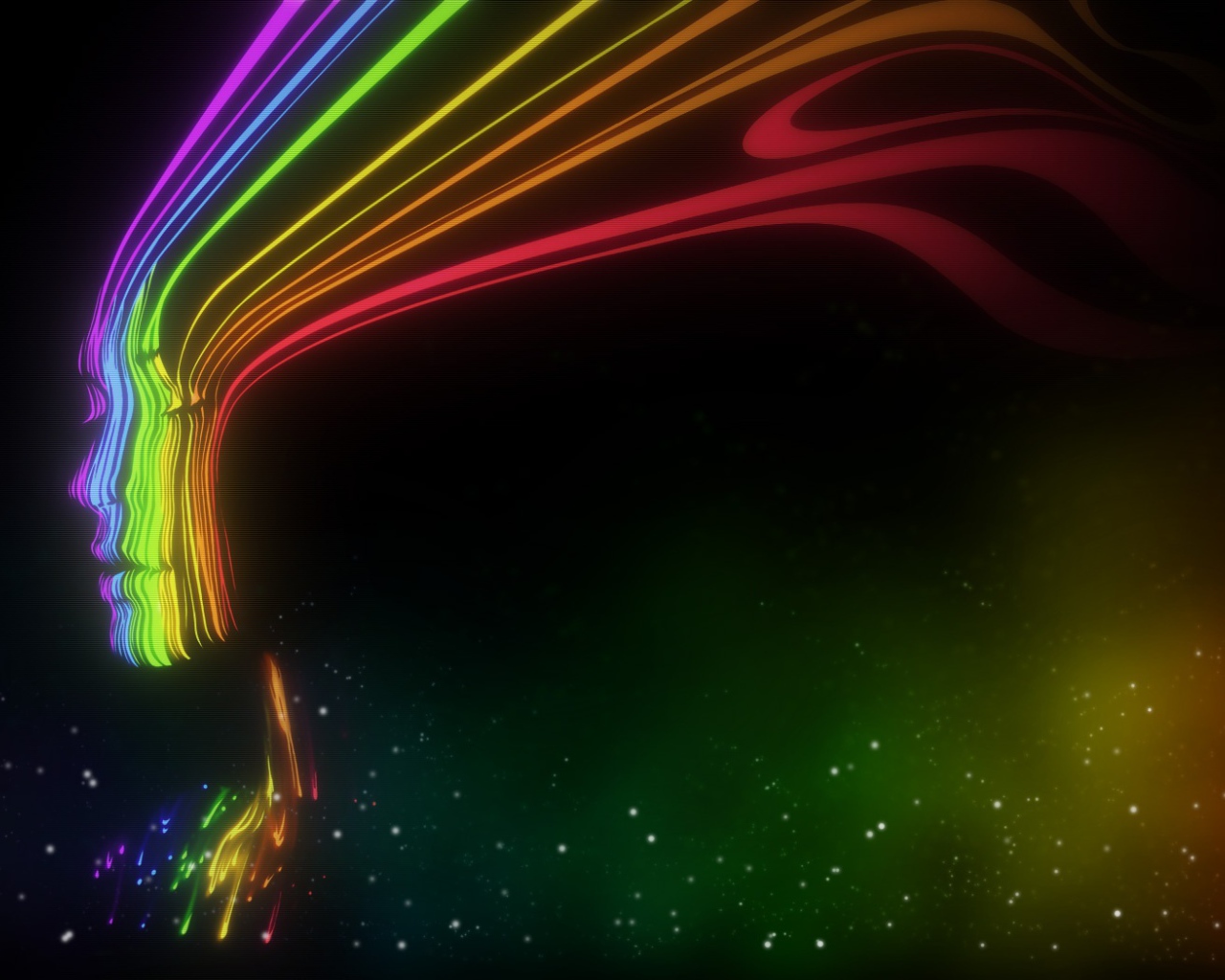 Красочное лицо