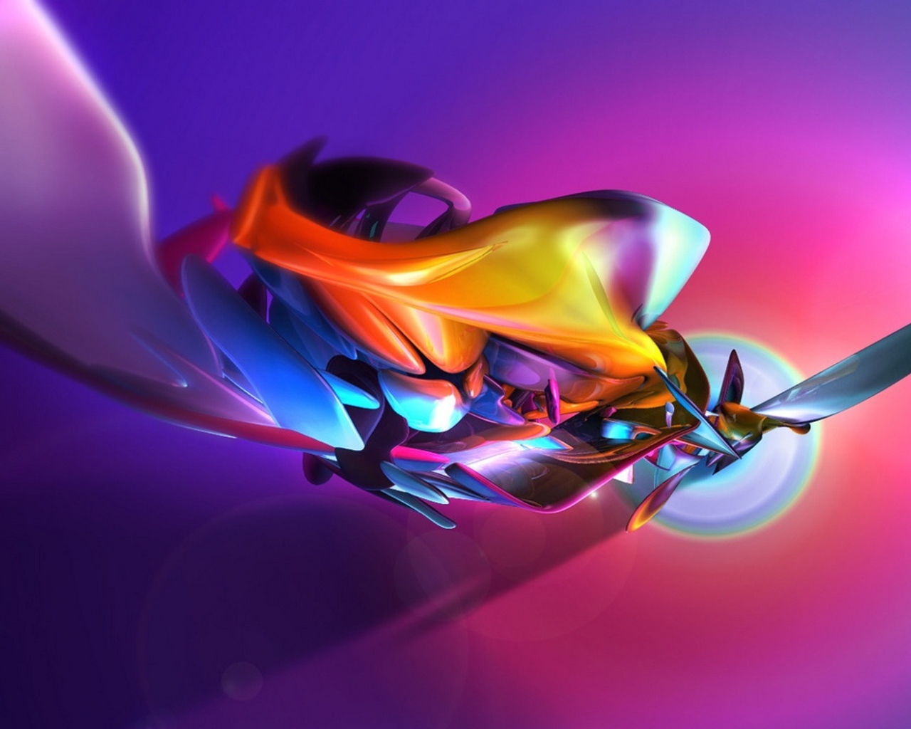 Красочная абстракция