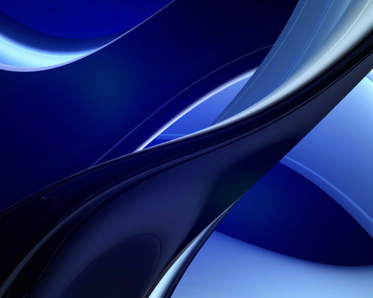 Синий изгиб