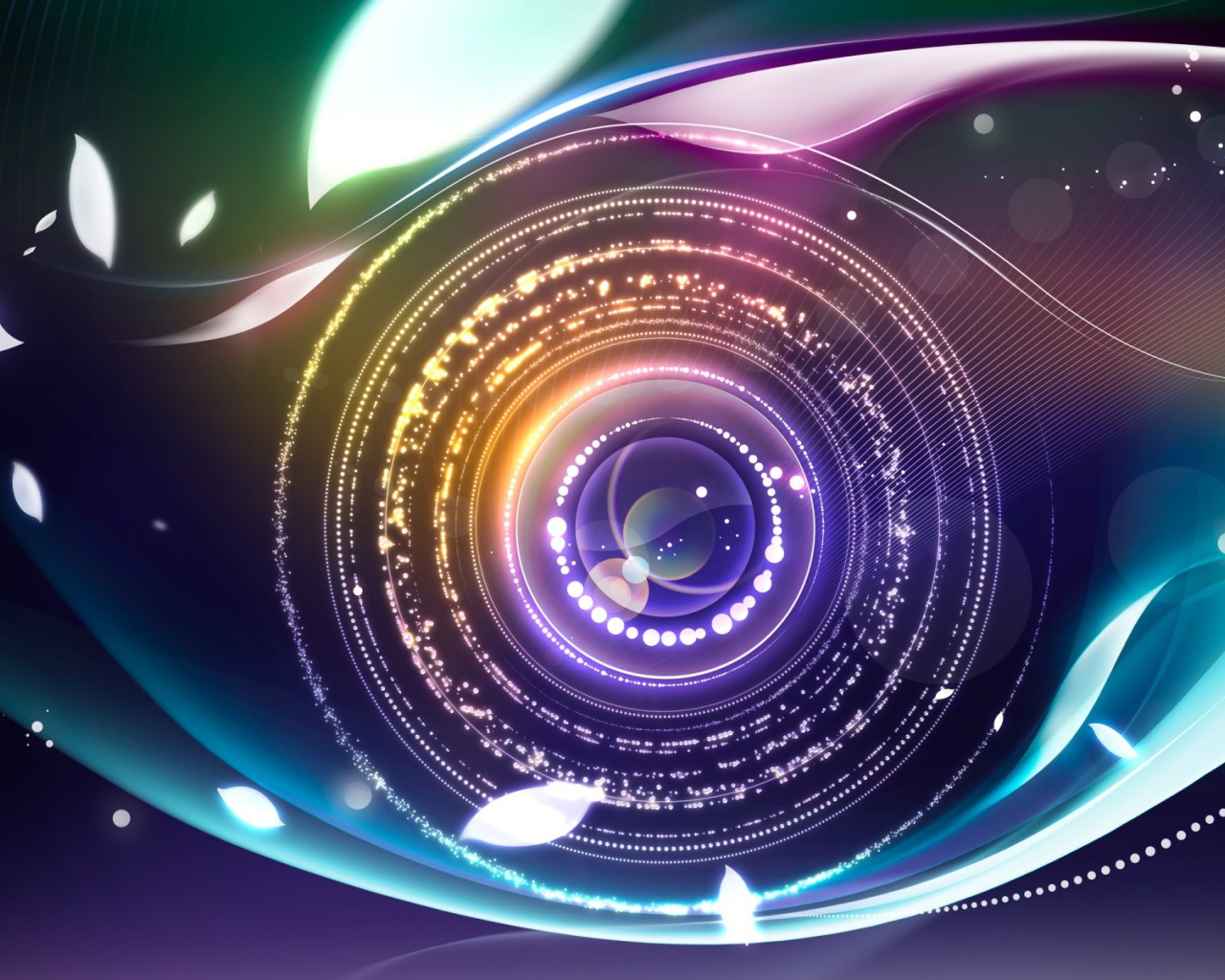 Цифровой абстрактный глаз