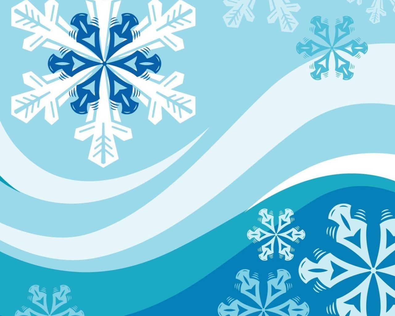 Искажение снежинок