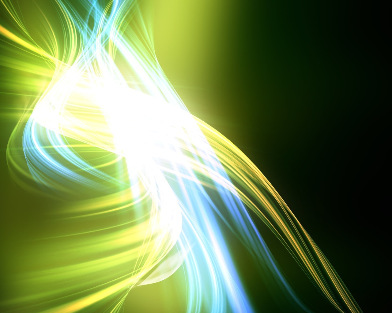 Зеленая абстракция