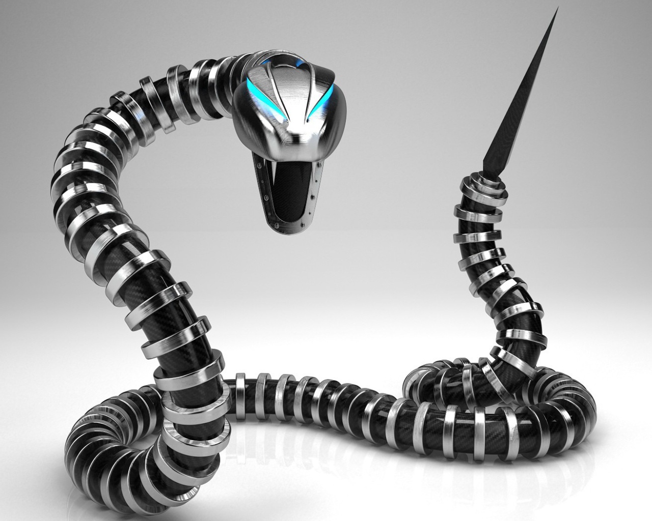 Металлическая змея