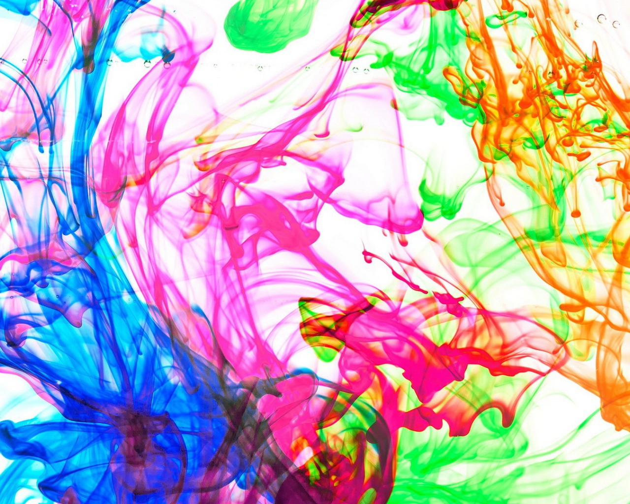 Разноцветный дым