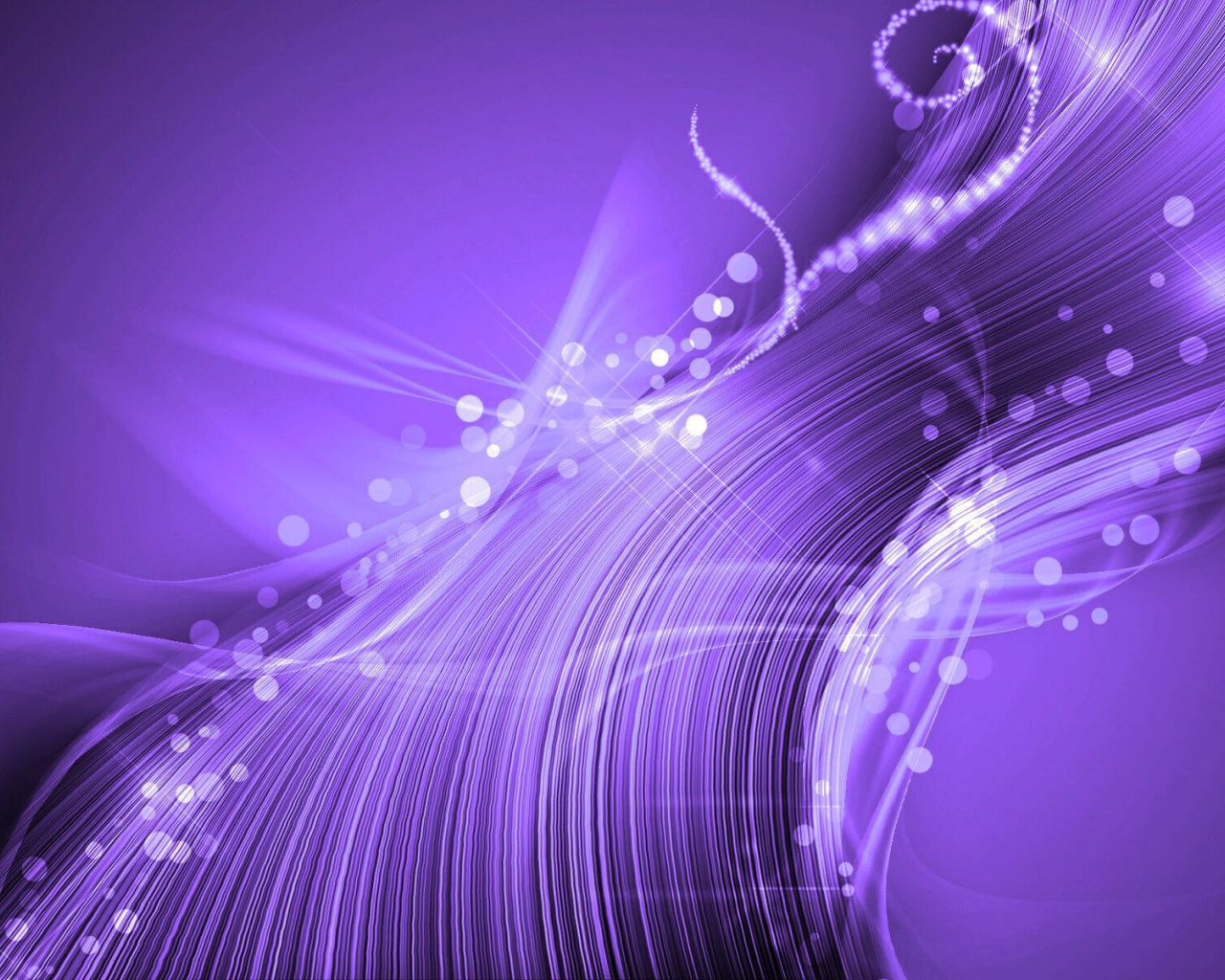 Фиолетовые волны 3Д