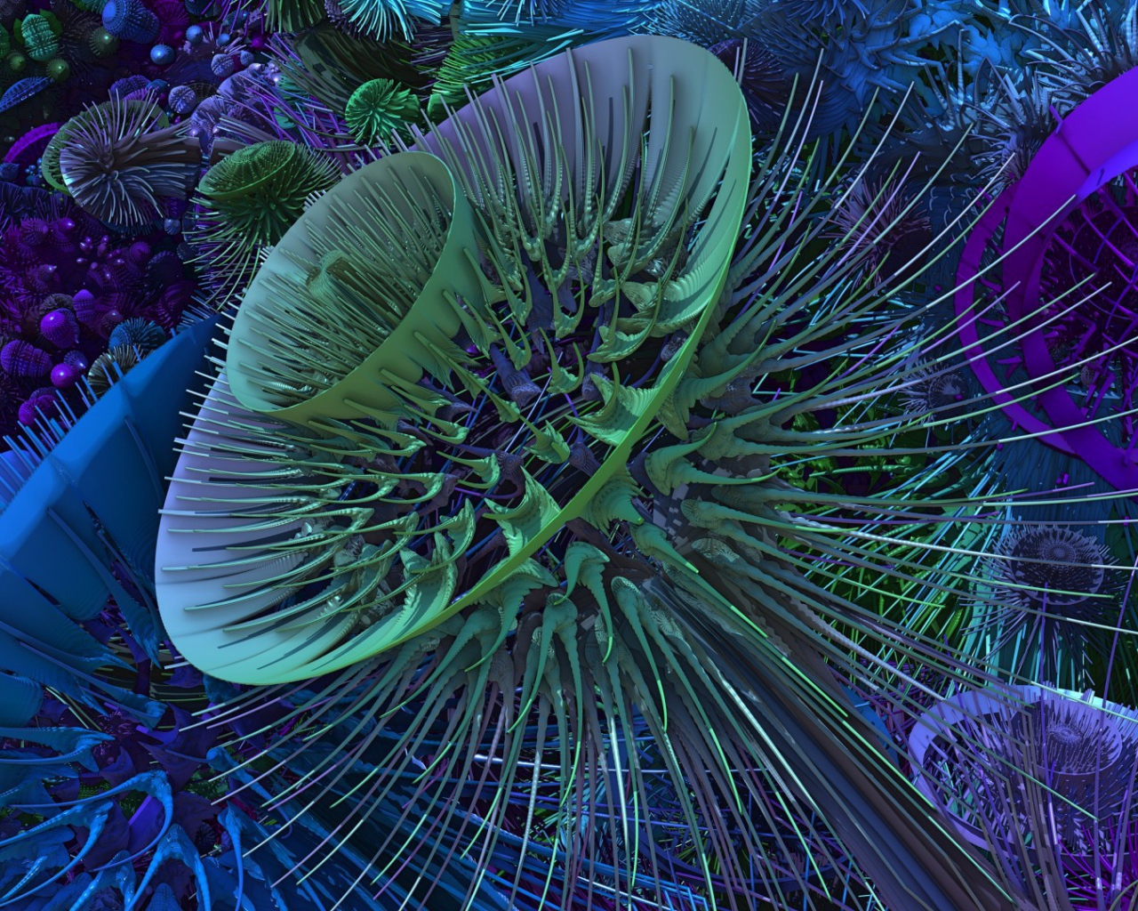 Необычный цветок